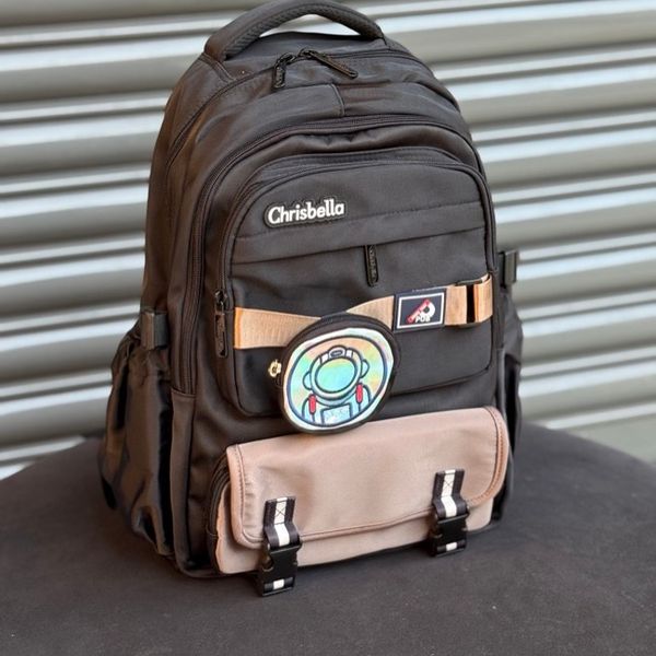 کوله پشتی وارداتی اورجینال طرح فضانورد برند Chrisbella کد 4061001