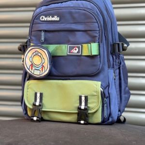 قیمت کوله پشتی وارداتی اورجینال طرح فضانورد برند Chrisbella کد 4061001