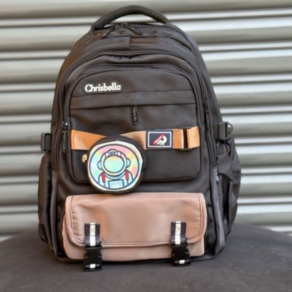 قیمت کوله پشتی وارداتی اورجینال طرح فضانورد برند Chrisbella کد 4061001