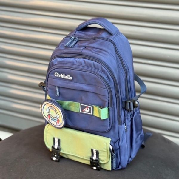 کوله پشتی وارداتی اورجینال طرح فضانورد برند Chrisbella کد 4061001