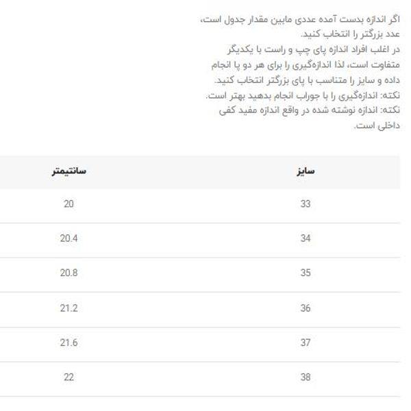کتونی بچگانه طرح A از K-Z کد 4061002