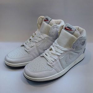 خرید آنلاین کتونی نایک جردن وان ساقدار سفید Nike Jordan 1