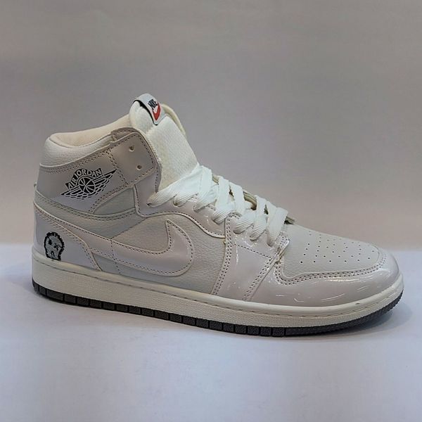 کتونی نایک جردن وان ساقدار سفید Nike Jordan 1