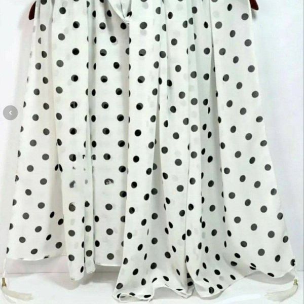 شال توپی سفید و مشکی 417