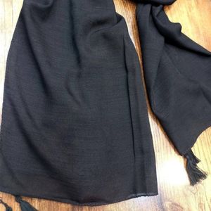 خرید انلاین شال مشکی نخ اسلپ