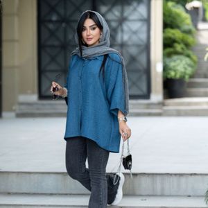 خرید انلاین شومیز مانتویی لاوین