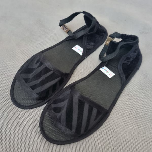 صندل روفرشی مخمل طرحدار سایز 37 تا 40