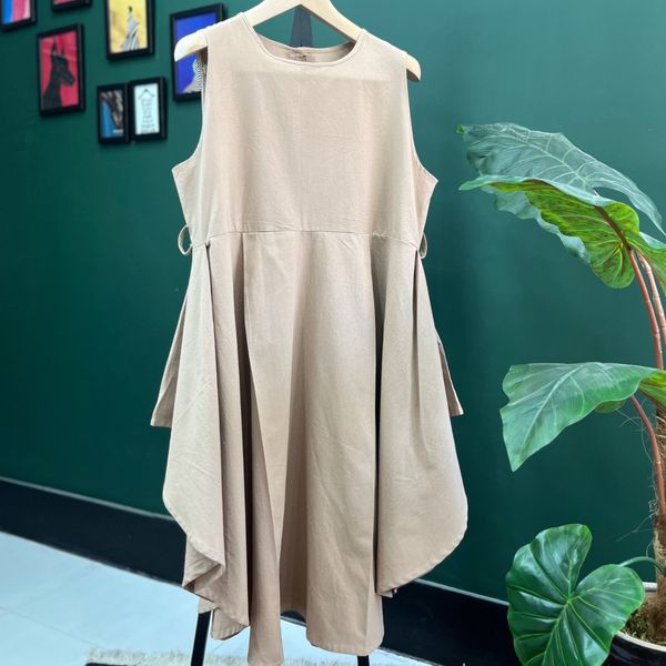 ست کت و‌سارافون لینن زنانه