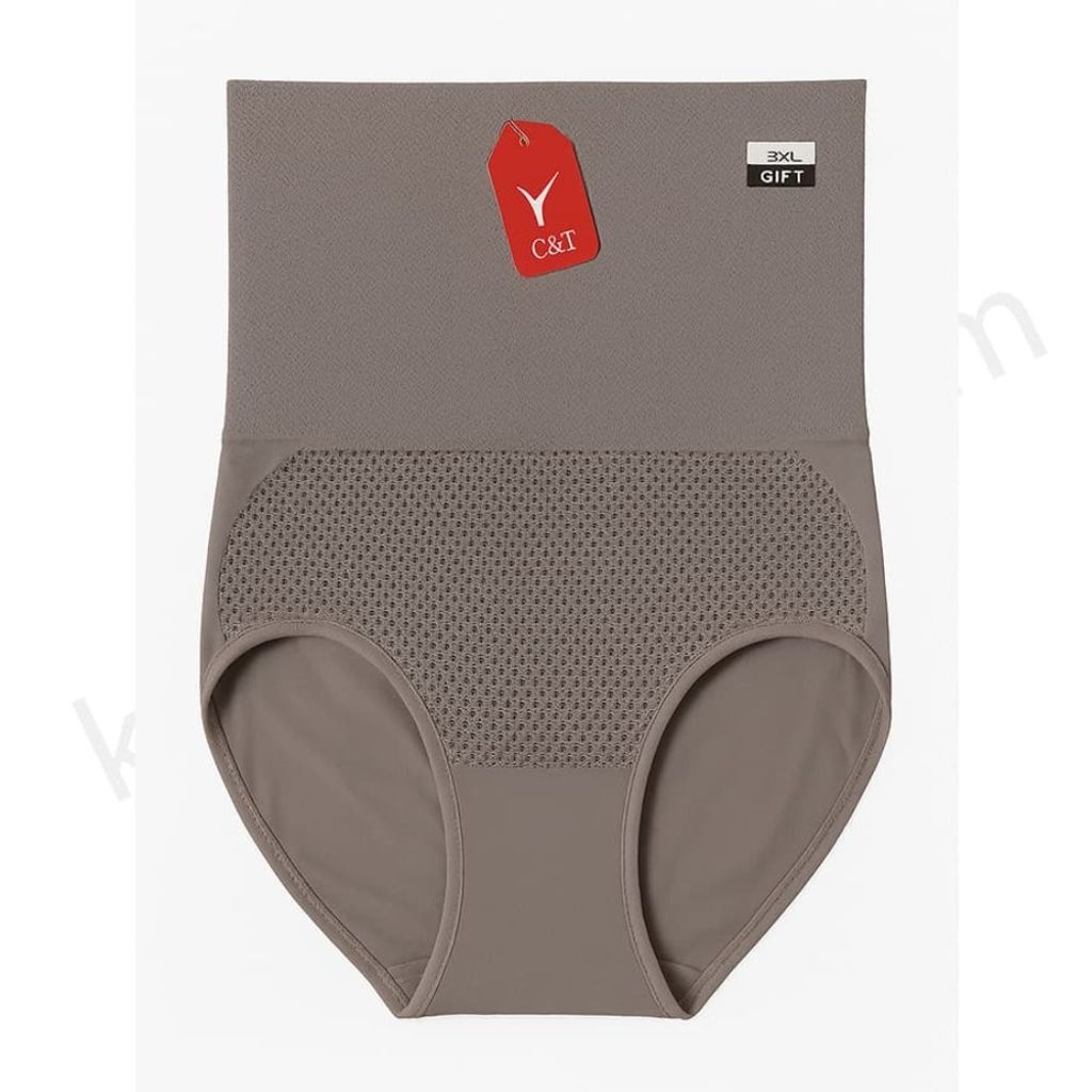 فروش اینترنتی شورت زنانه گنی فنردار کومینگل – جمع‌کننده شکم طوسی