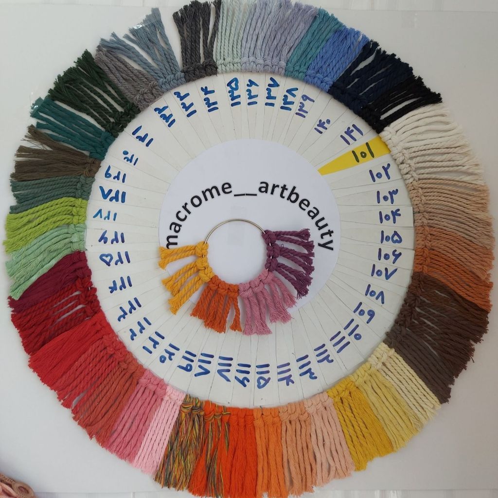 مشخصات دبوارکوب دکور هدیه مکرومه طرح  ادریس