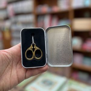 قیچی مینی آنتیک طلایی وارداتی