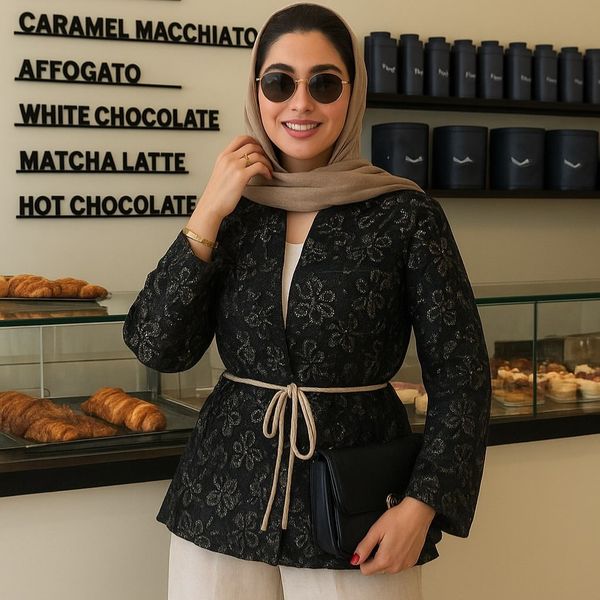 پارچه فانتوم جواهر دوزی