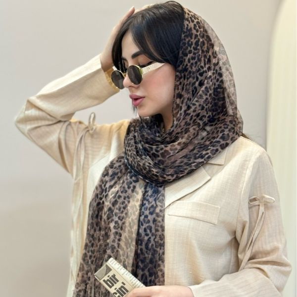 شال توری پلنگی ستلند