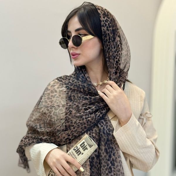 شال توری پلنگی ستلند