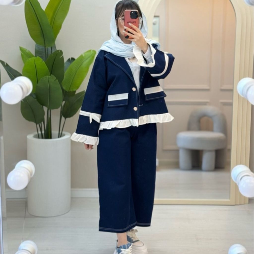 خرید اینترنتی کت‌شلوار جین عروسکی ستلند