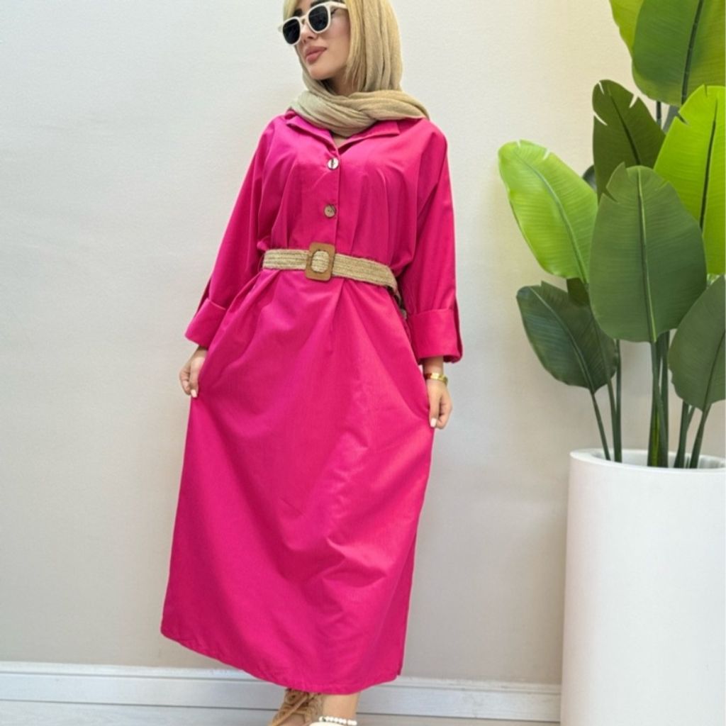 قیمت پیراهن و کمربند کنفی ستلند