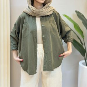 فروش اینترنتی شومیز کتان رنگی ستلند