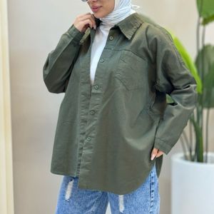 قیمت ارزان شومیز کتان رنگی ستلند