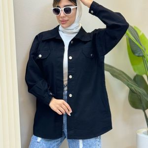 خرید اینترنتی شومیز کتان رنگی ستلند