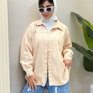 مشخصات شومیز کتان رنگی ستلند