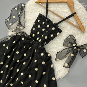 فروش اینترنتی پیراهن بلند بابونه پاپولک