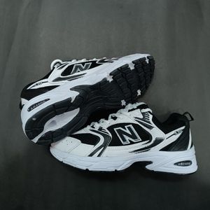 خرید اینترنتی کتونی مردانه نیوبالانس 530 سفید مشکی کیفیت بالا