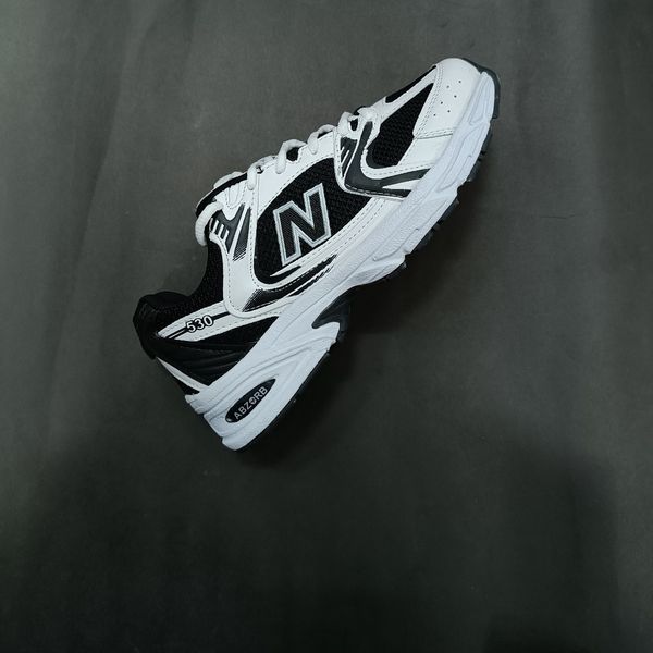 کتونی مردانه نیوبالانس 530 سفید مشکی کیفیت بالا