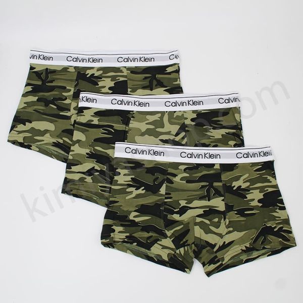 شورت مردانه کلوین کلاین طرح ارتشی – نخ پنبه درجه یک، سایزبندی XL تا 3XL