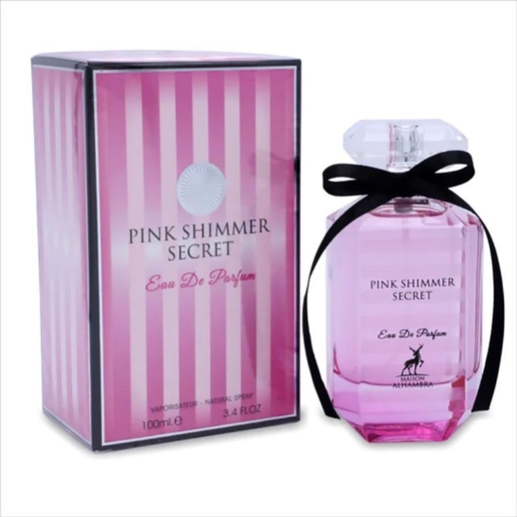 مشخصات عطر ادکلن الحمبرا پینک شیمر سکرت (مشابه ویکتوریا سکرت بامب شل) | Alhambra