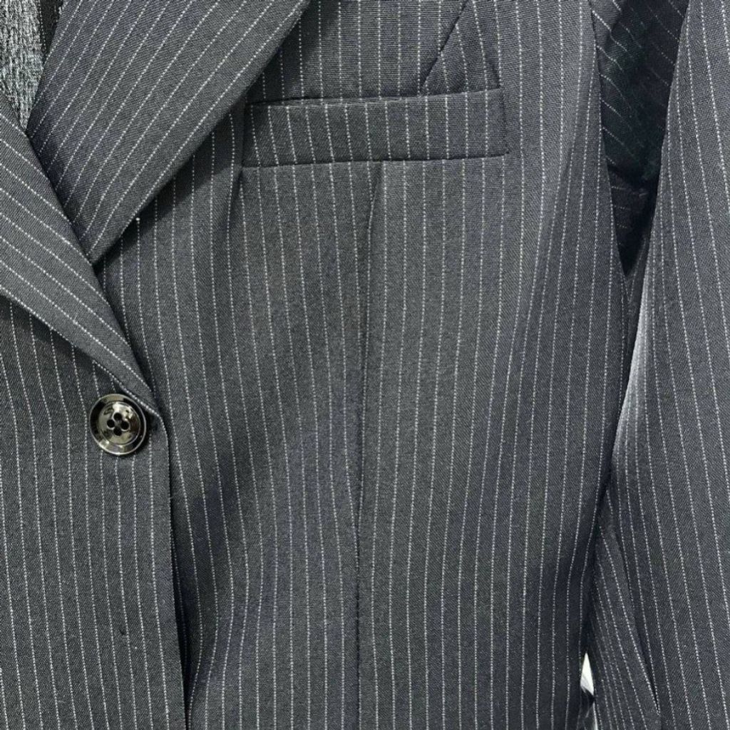 قیمت مانتو شلوار اداری دکمه مشکی