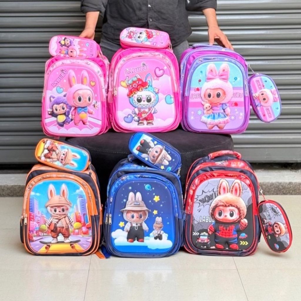 خرید آنلاین کوله پشتی  طرح لبوبو برند K-Z کد 4061309