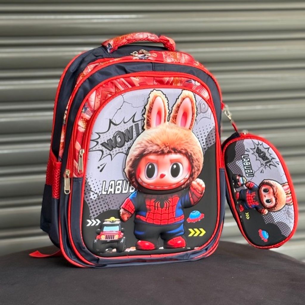 خرید اینترنتی قیمت کوله پشتی  طرح لبوبو برند K-Z کد 4061309