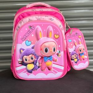 خرید اینترنتی قیمت کوله پشتی  طرح لبوبو برند K-Z کد 4061309