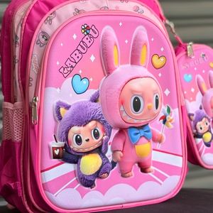 خرید اینترنتی قیمت کوله پشتی  طرح لبوبو برند K-Z کد 4061309