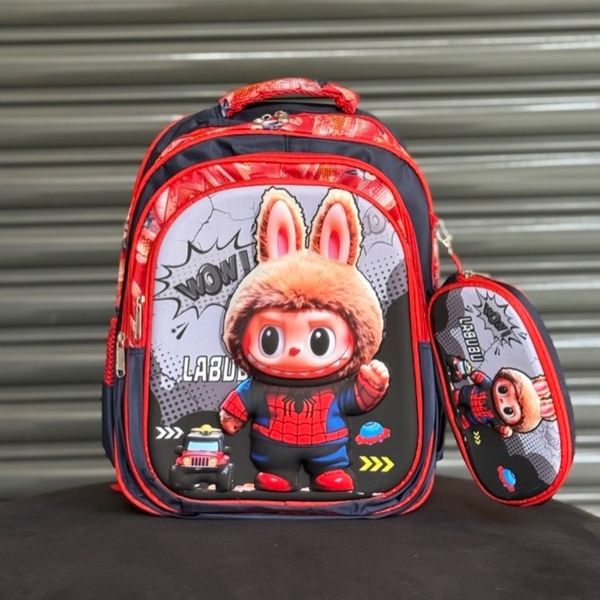 کوله پشتی  طرح لبوبو برند K-Z کد 4061309