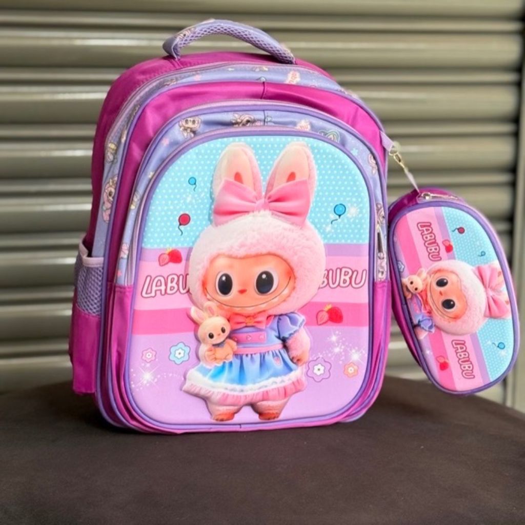 فروش اینترنتی کوله پشتی  طرح لبوبو برند K-Z کد 4061309