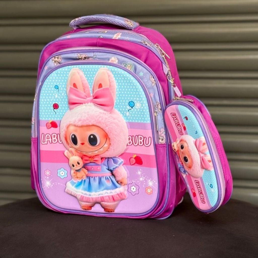 خرید اینترنتی قیمت کوله پشتی  طرح لبوبو برند K-Z کد 4061309