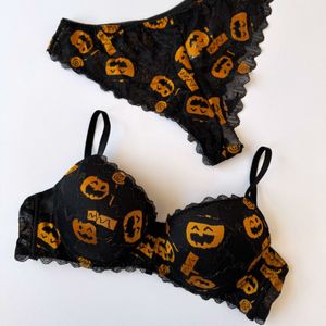 شورت و سوتین فانتزی طرح هالووین سیسیل