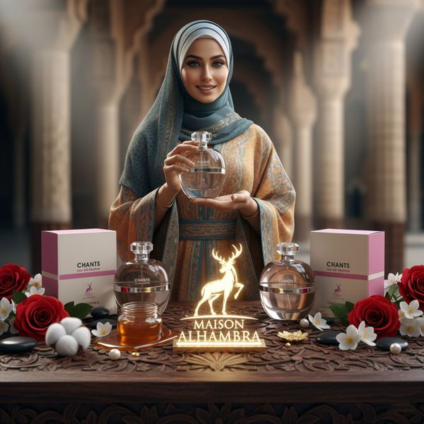 عطر ادکلن محبوب زنانه شنل چنس تندر الحمبرا - گلی و ملایم و شیرین - اصل