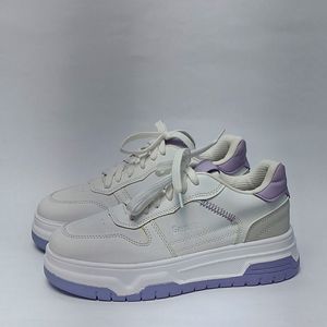 قیمت کتونی ونس برشکا Bershka سفید بنفش