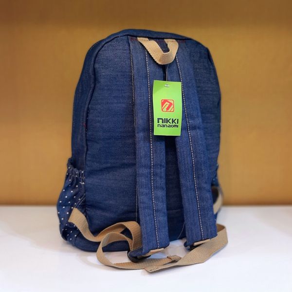 کوله پشتی جین طرح گربه