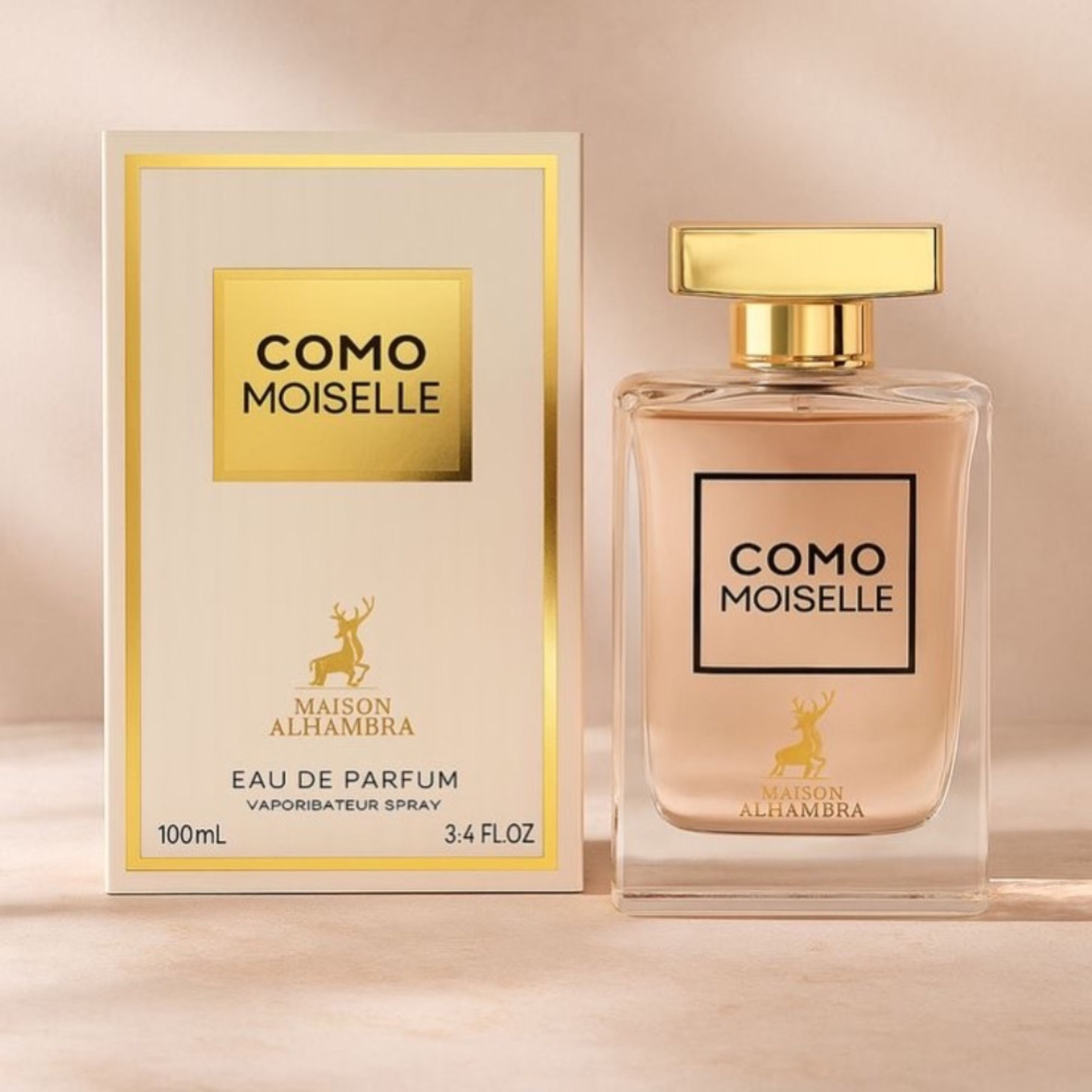 خرید انلاین عطر ادکلن الحمبرا کومو مویزل (مشابه شنل کوکو مادمازل) | Alhambra Como Mois