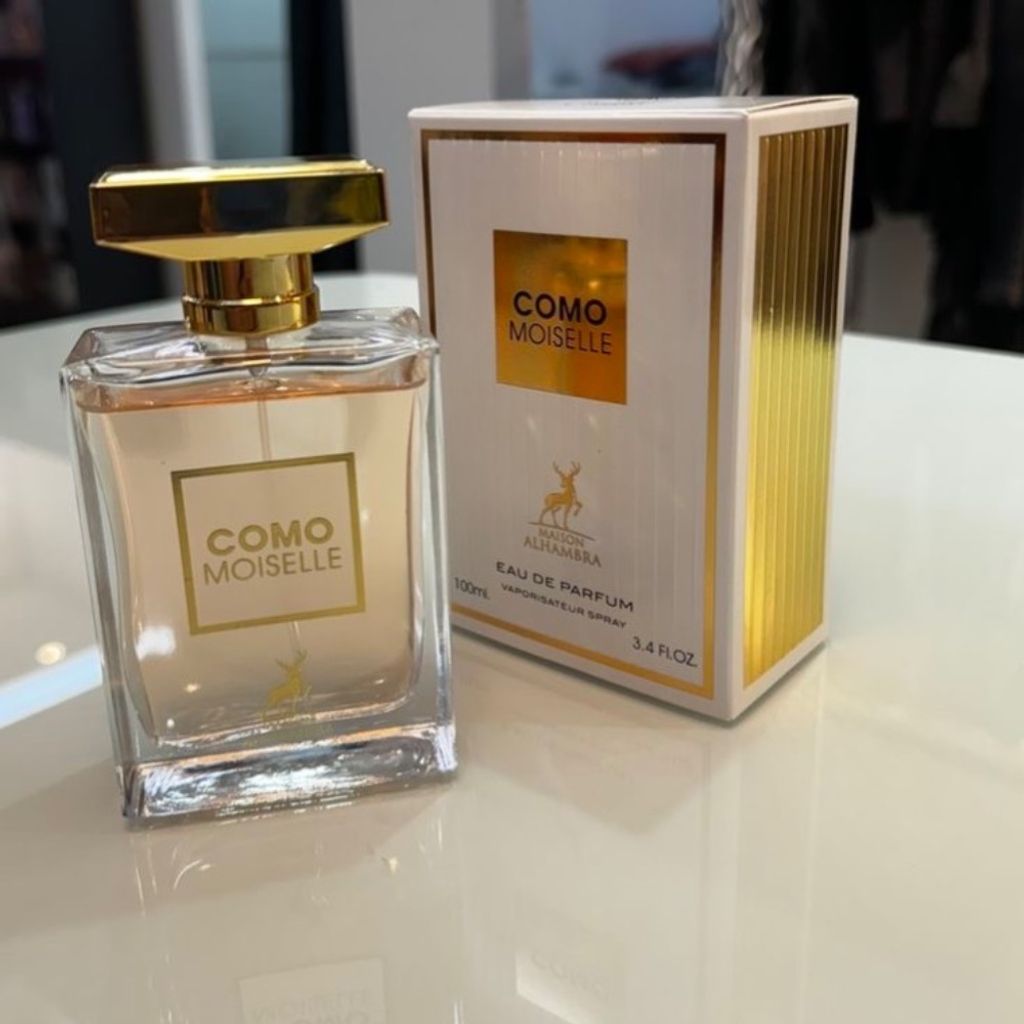 خرید اینترنتی عطر ادکلن الحمبرا کومو مویزل (مشابه شنل کوکو مادمازل) | Alhambra Como Mois