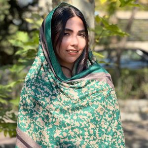 خرید آنلاین شال مخمل منگوله دار کد 1149