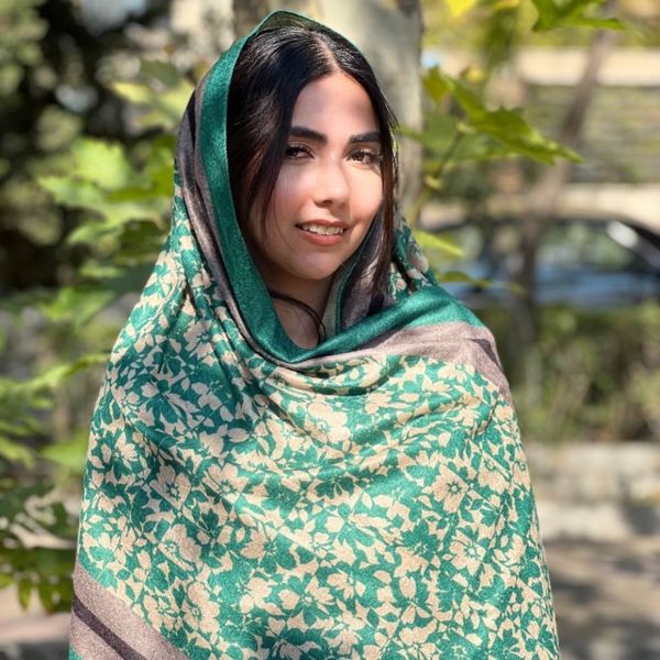 شال مخمل منگوله دار کد 1149