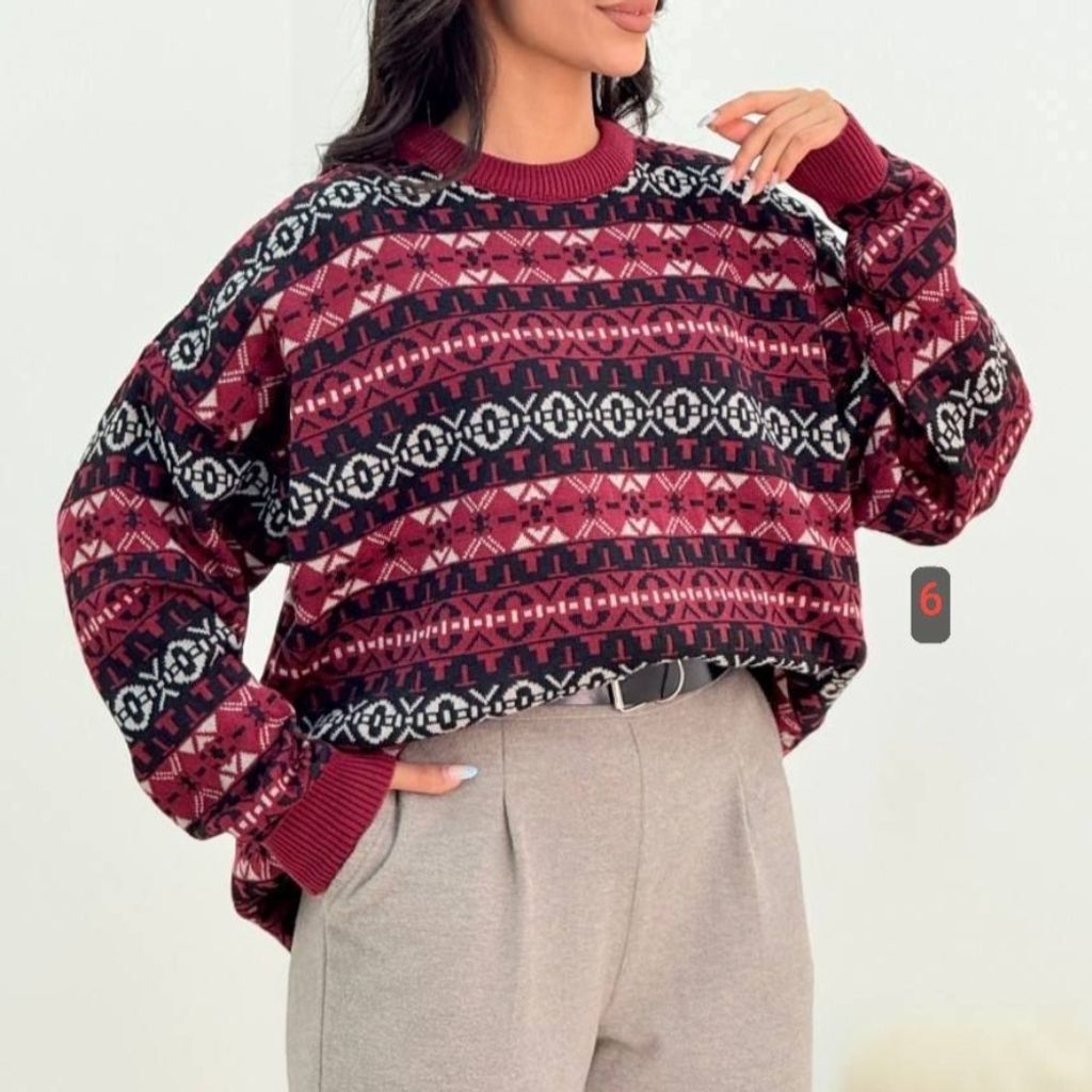 قیمت ارزان بلوز بافت لش اکریل