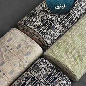 پارچه لینن قلاب بافی