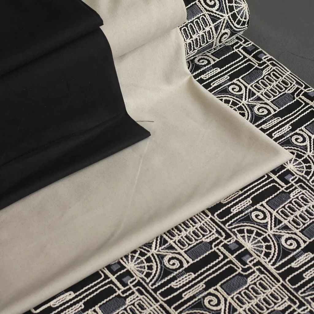 خرید آنلاین پارچه لینن قلاب بافی