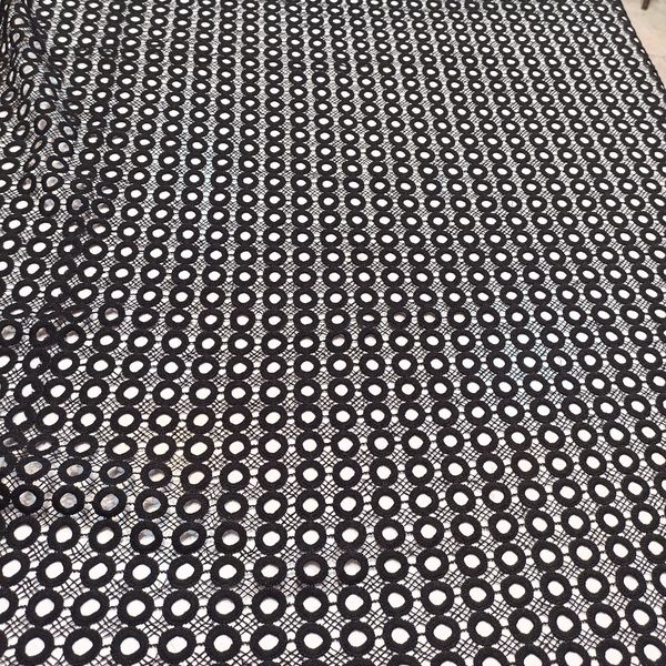 پارچه گیپور مشکی