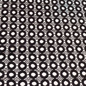 پارچه گیپور مشکی